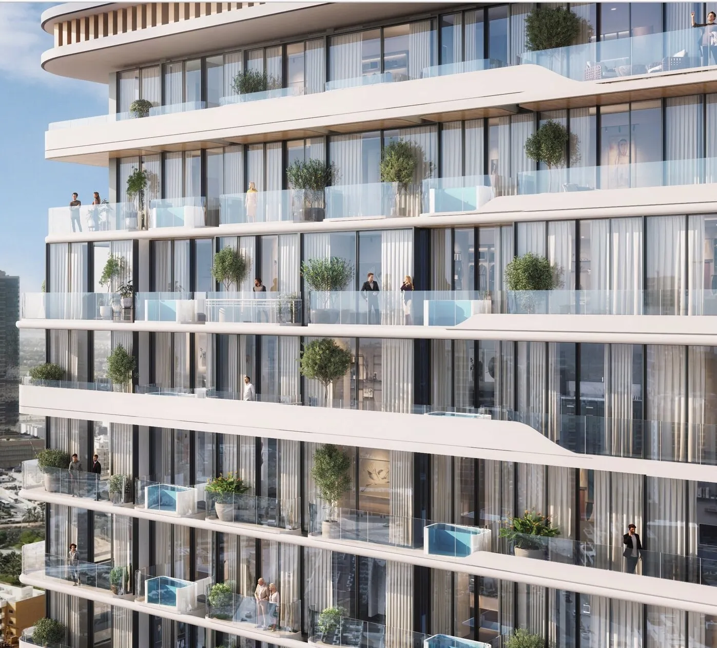 3 yatak odalı daire — Jumeirah Village Circle, Dubai — 9/10