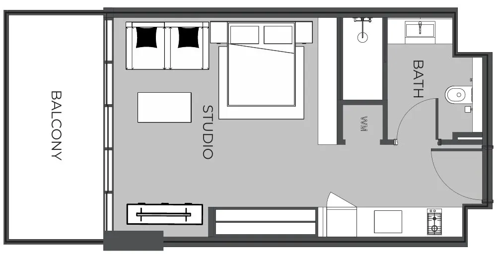 Stüdyo daire — Dubai Land — 13/13