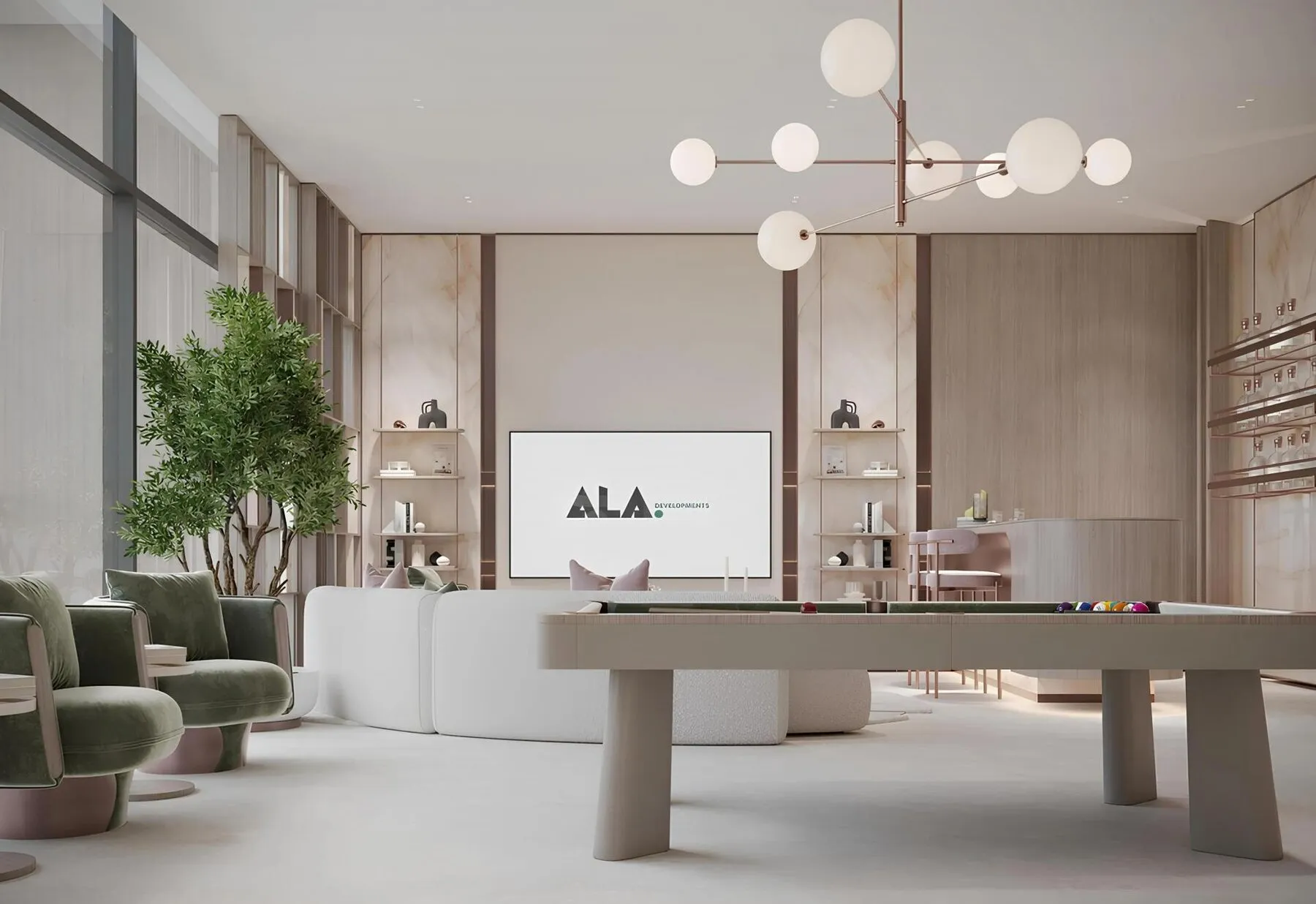 2 yatak odalı daire — Dubai Land — 9/18