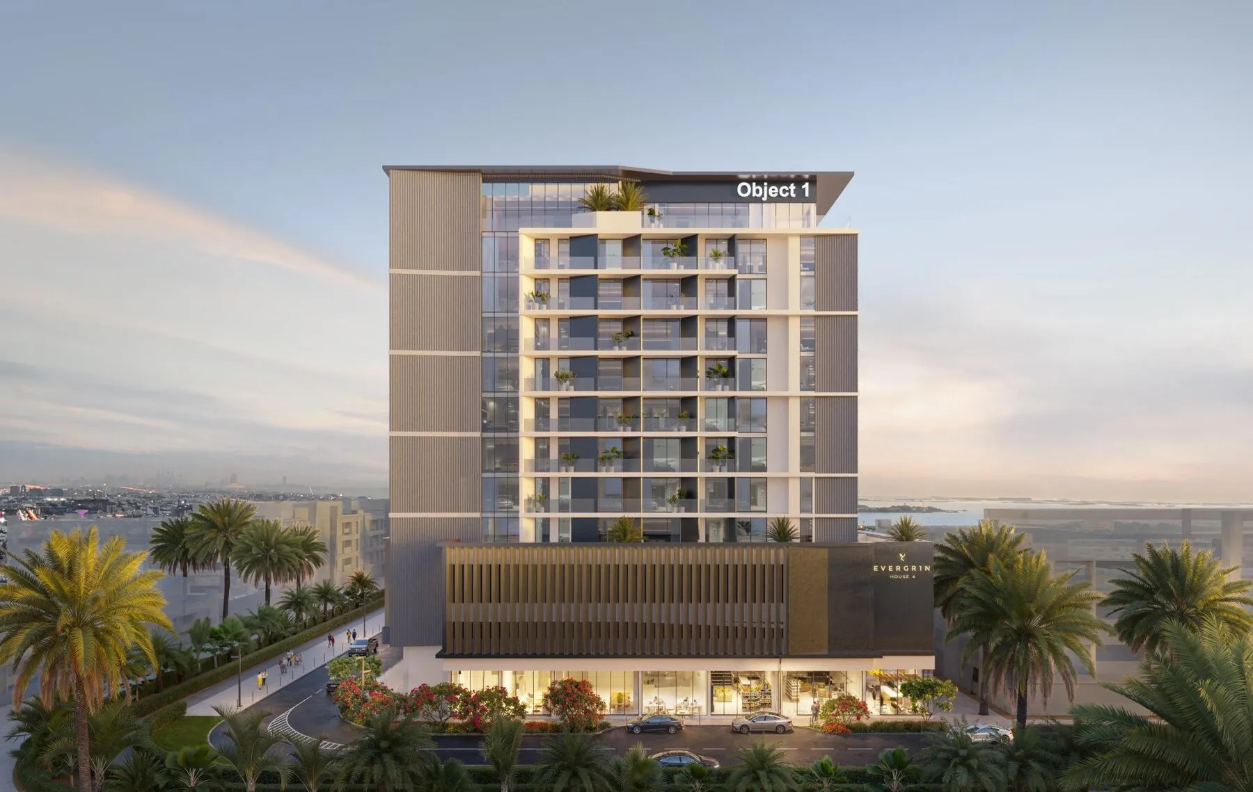 1 yatak odalı daire — Jumeirah Garden City, Dubai — 13/13