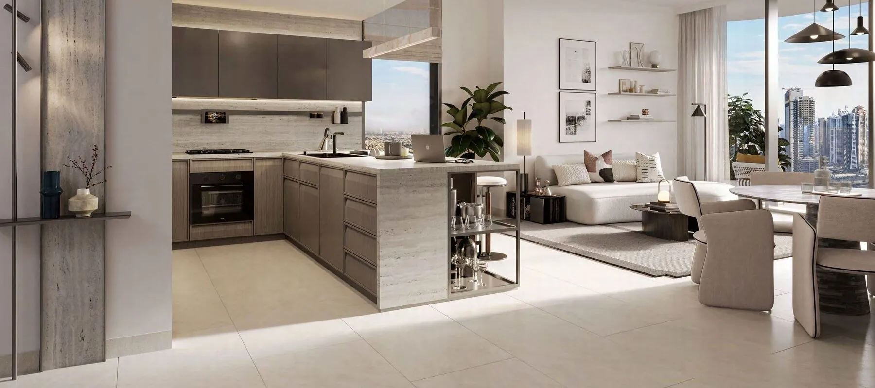 1 yatak odalı daire — Jumeirah Islands, Dubai — 8/17