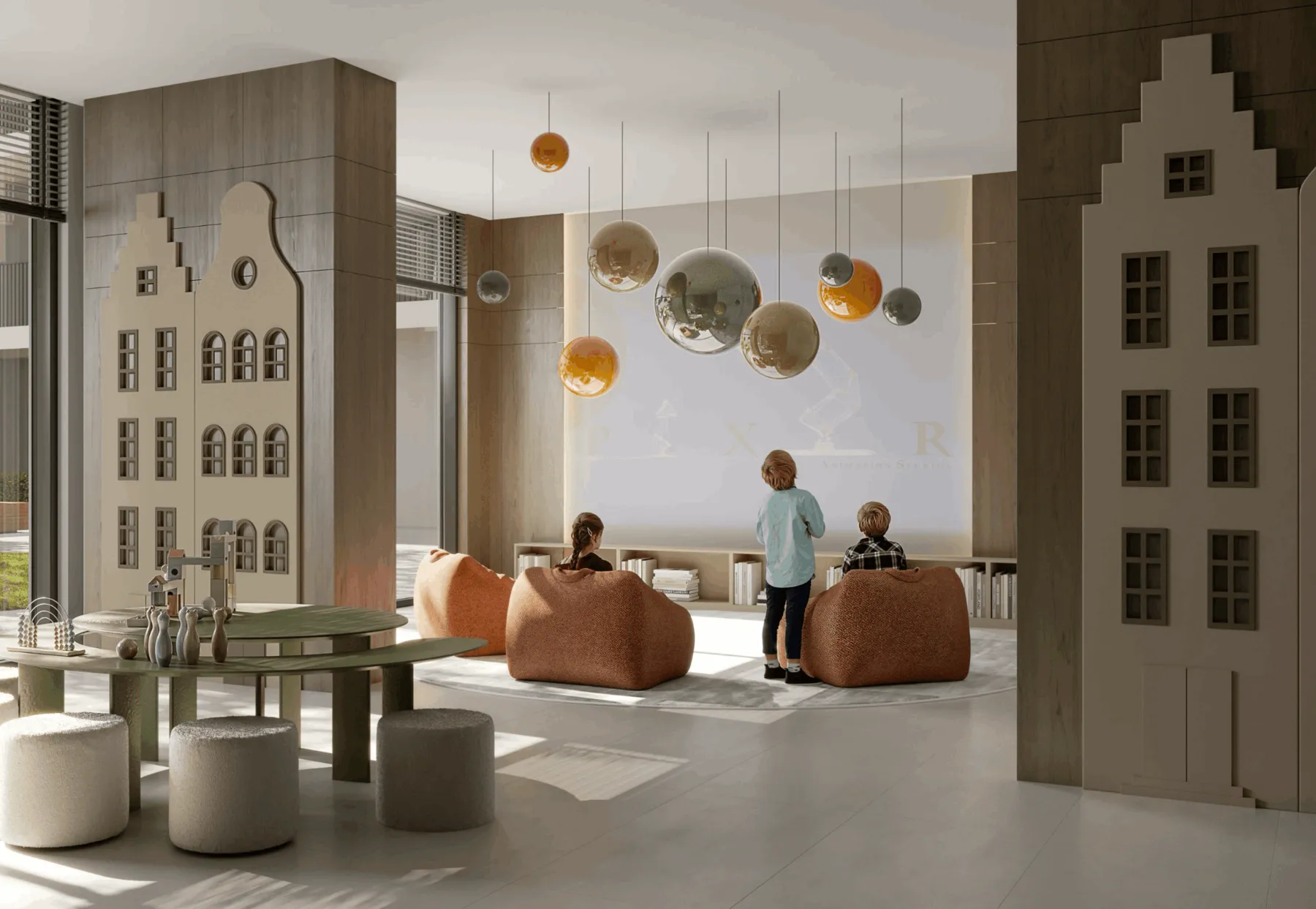 3 yatak odalı daire — Dubai Land — 7/14