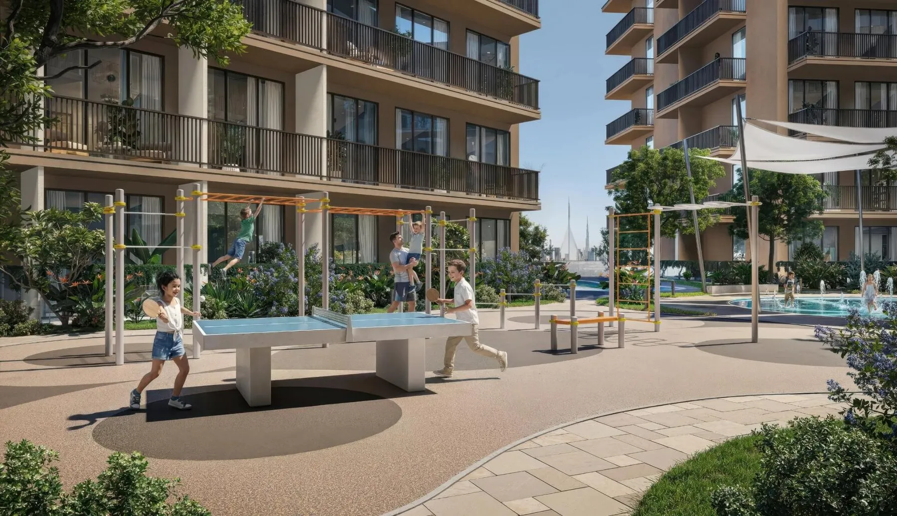 Stüdyo daire — Warsan, Dubai — 14/16