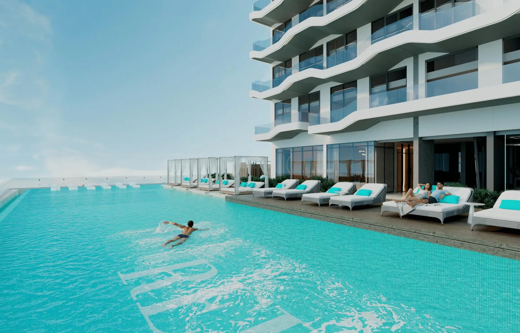 REEF 996, studio, 39 m²