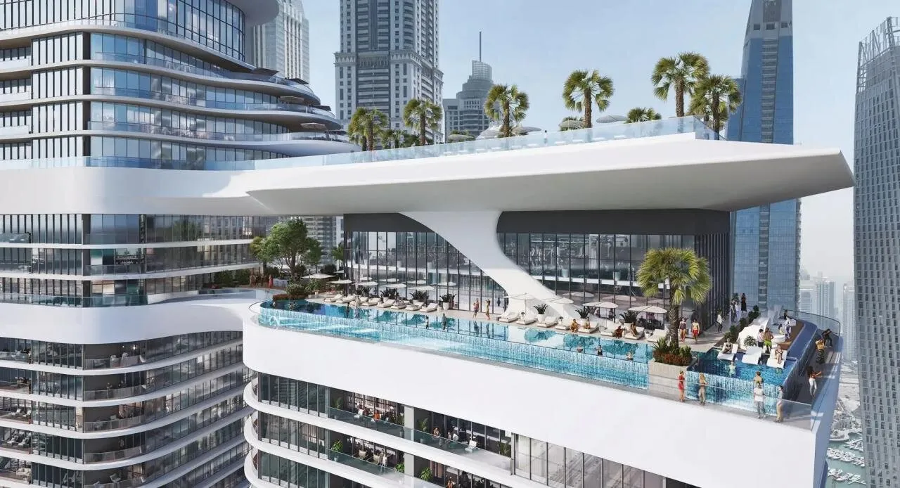 4 yatak odalı çatı katı — Dubai Harbour — 5/8