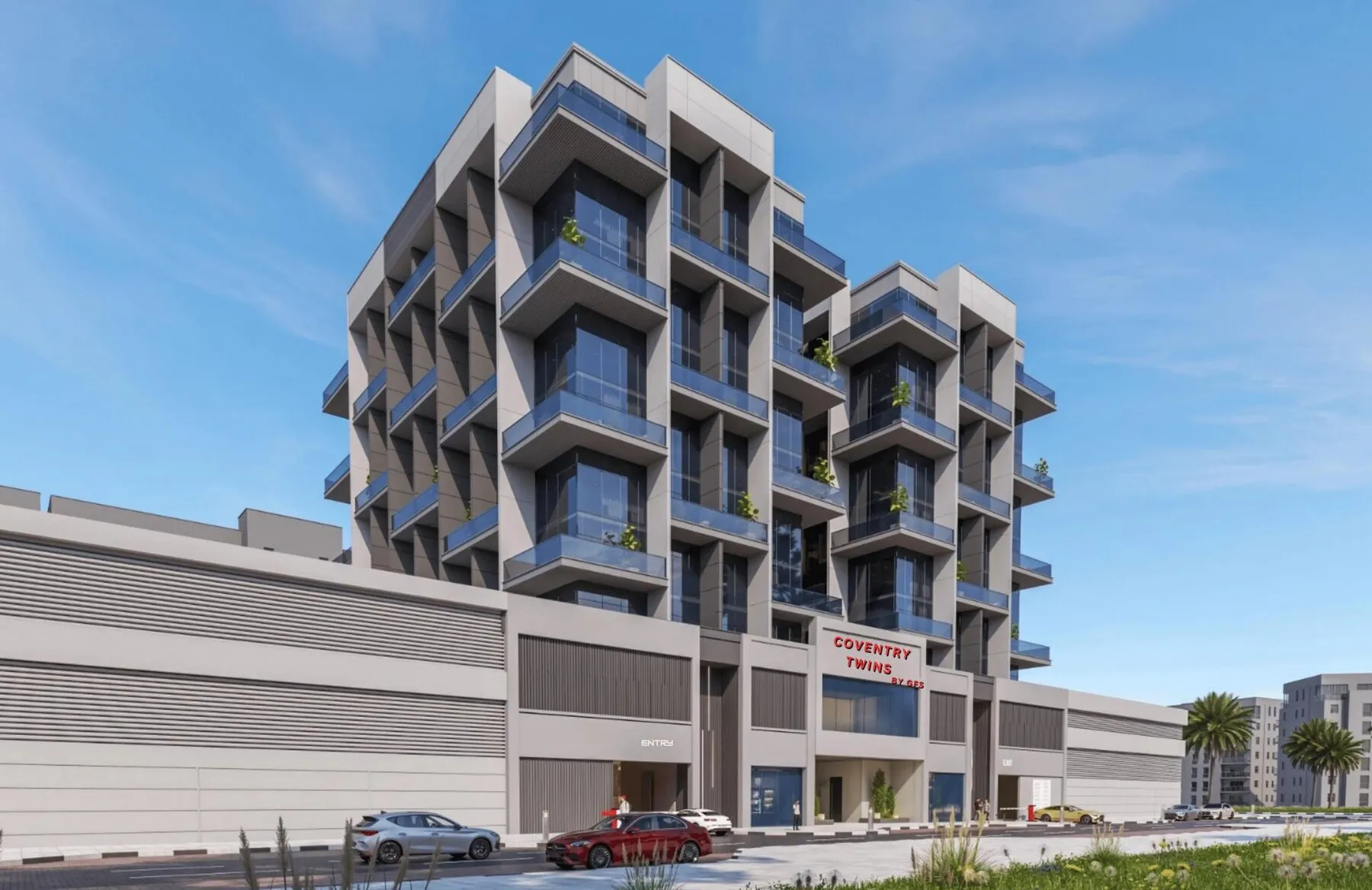 1 yatak odalı daire — Warsan, Dubai — 3/5