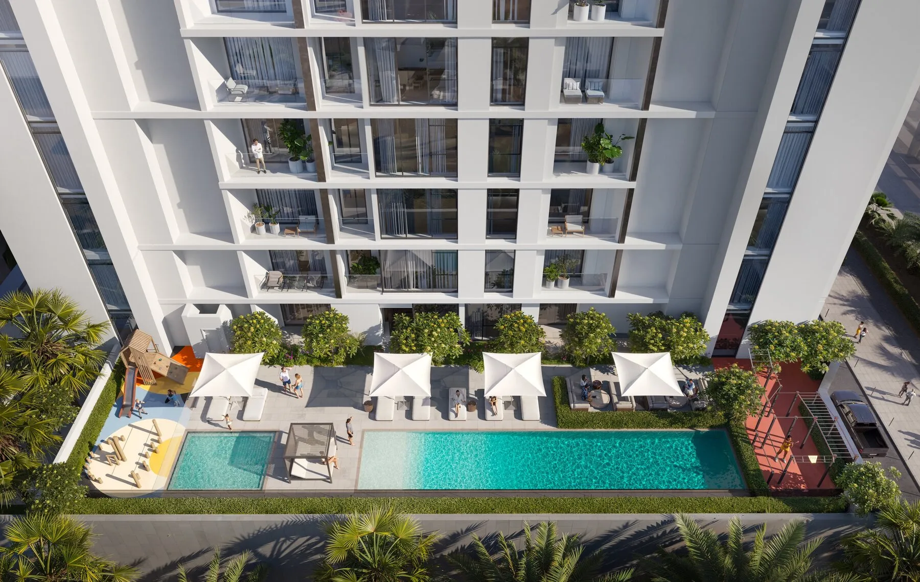 1 yatak odalı daire — Jumeirah Garden City, Dubai — 11/13