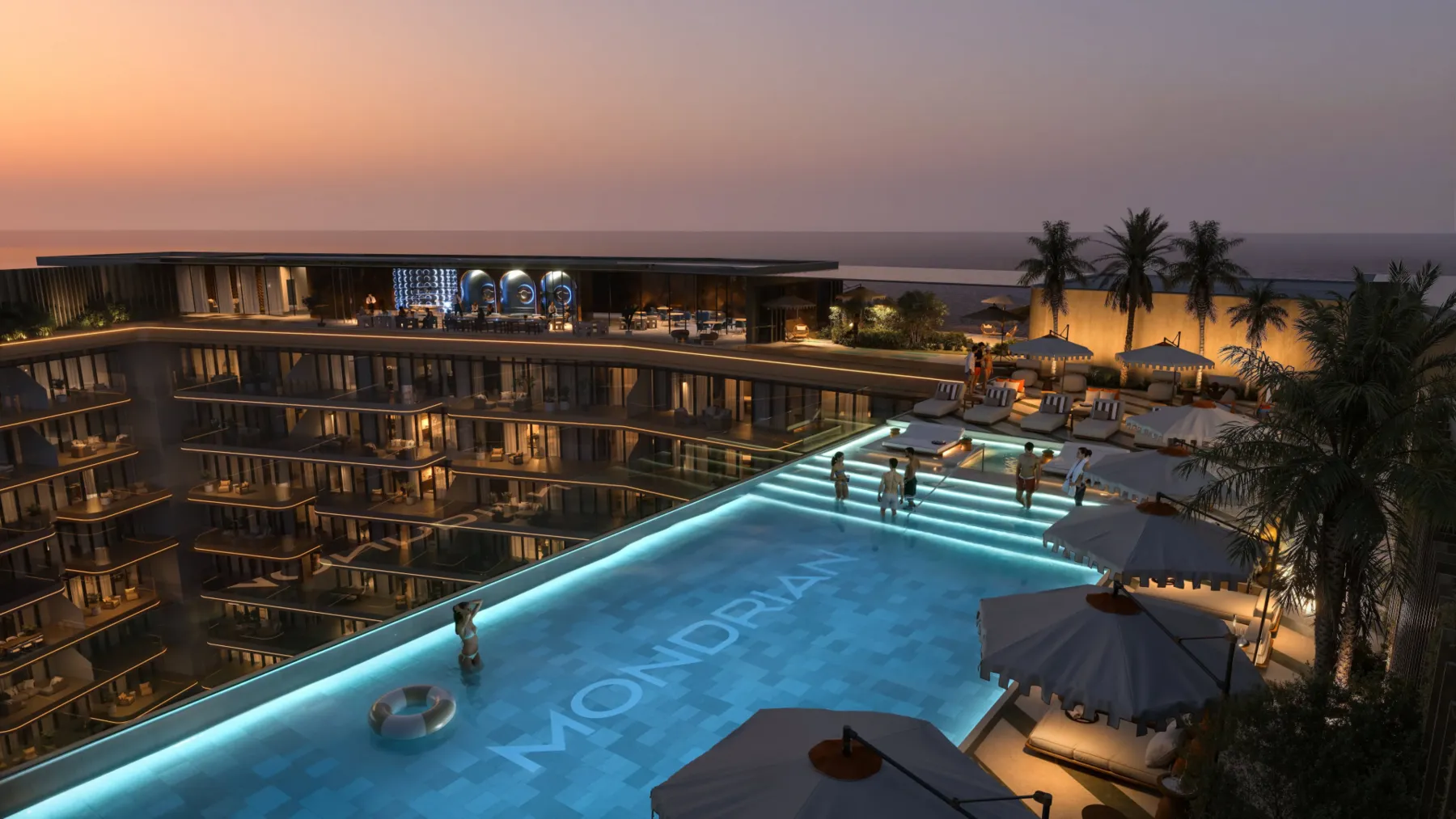 Mondriaan Al Marjan Island Beach Residences, 2 slaapkamers, 114 m²