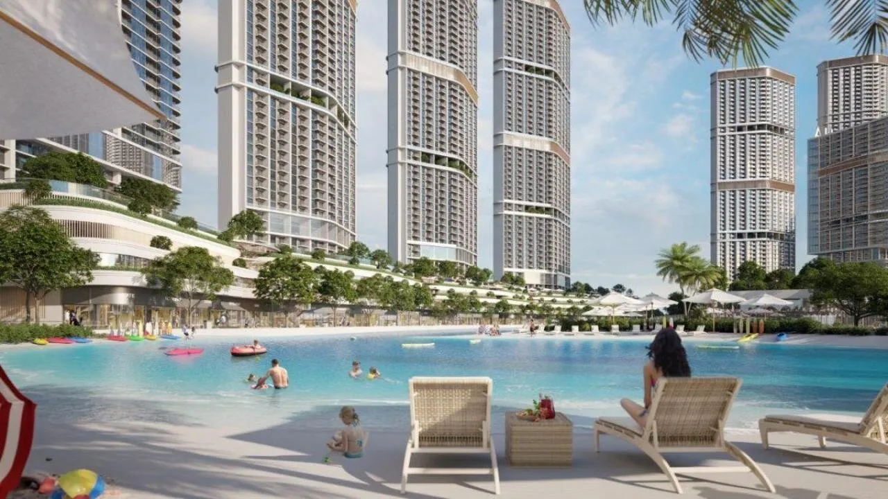 Appartementen voor wonen en investeren in het nieuwe complex 330 Riverside Crescent! Hoge huurinkomsten (ROI - 5,8% in $)! Volledig ingerichte keuken! Rentevrije termijnen!, 1 slaapkamers, 77 m²