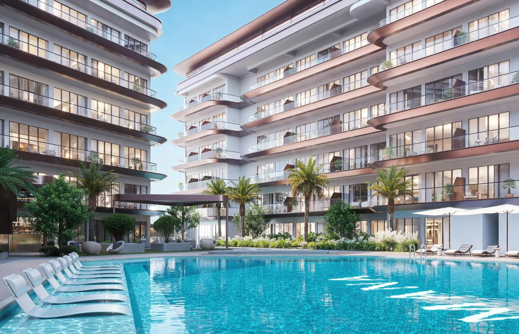 Appartement in het wooncomplex SAMANA Hills South in Dubai Industrial City!, studio, 34 m²