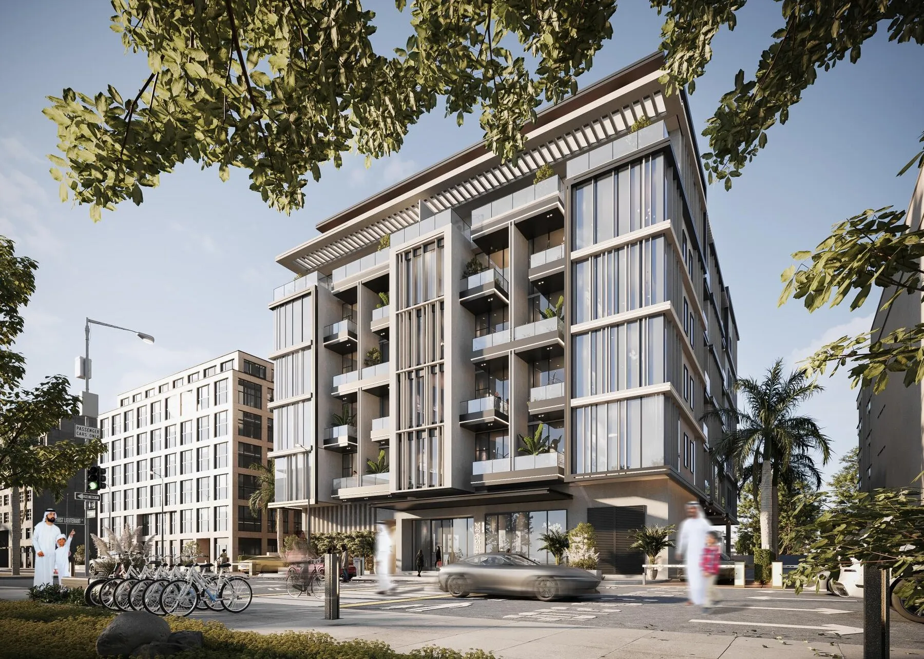 Appartement in woonproject The Spark in het hart van Mohamed Bin Rashid City, Di, 1 slaapkamers, 62 m²