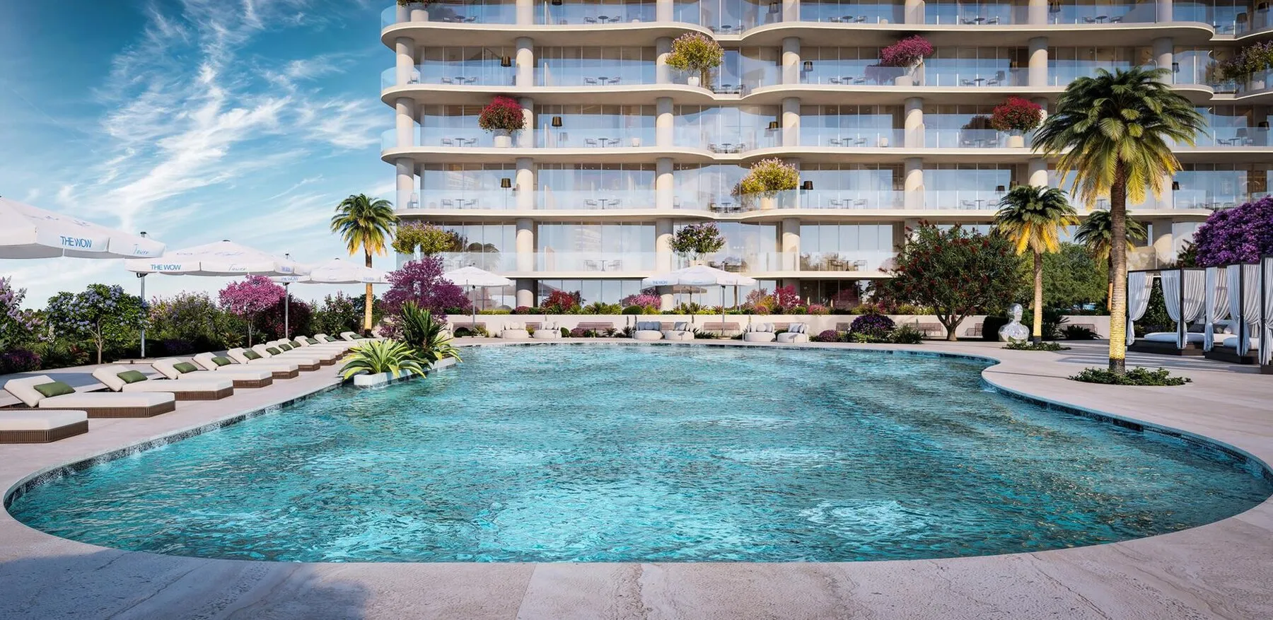 WOW Tower: mijlpaallancering op Dubai Land Residence Complex!, 1 slaapkamer, 62 m²