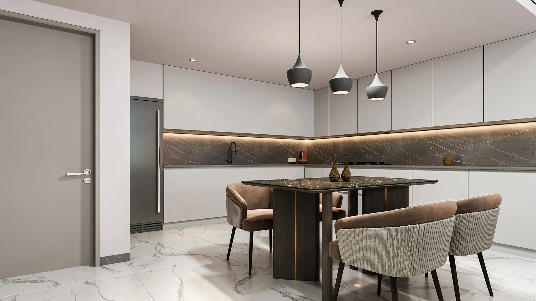 1 yatak odalı daire — Dubai Land — 4/14