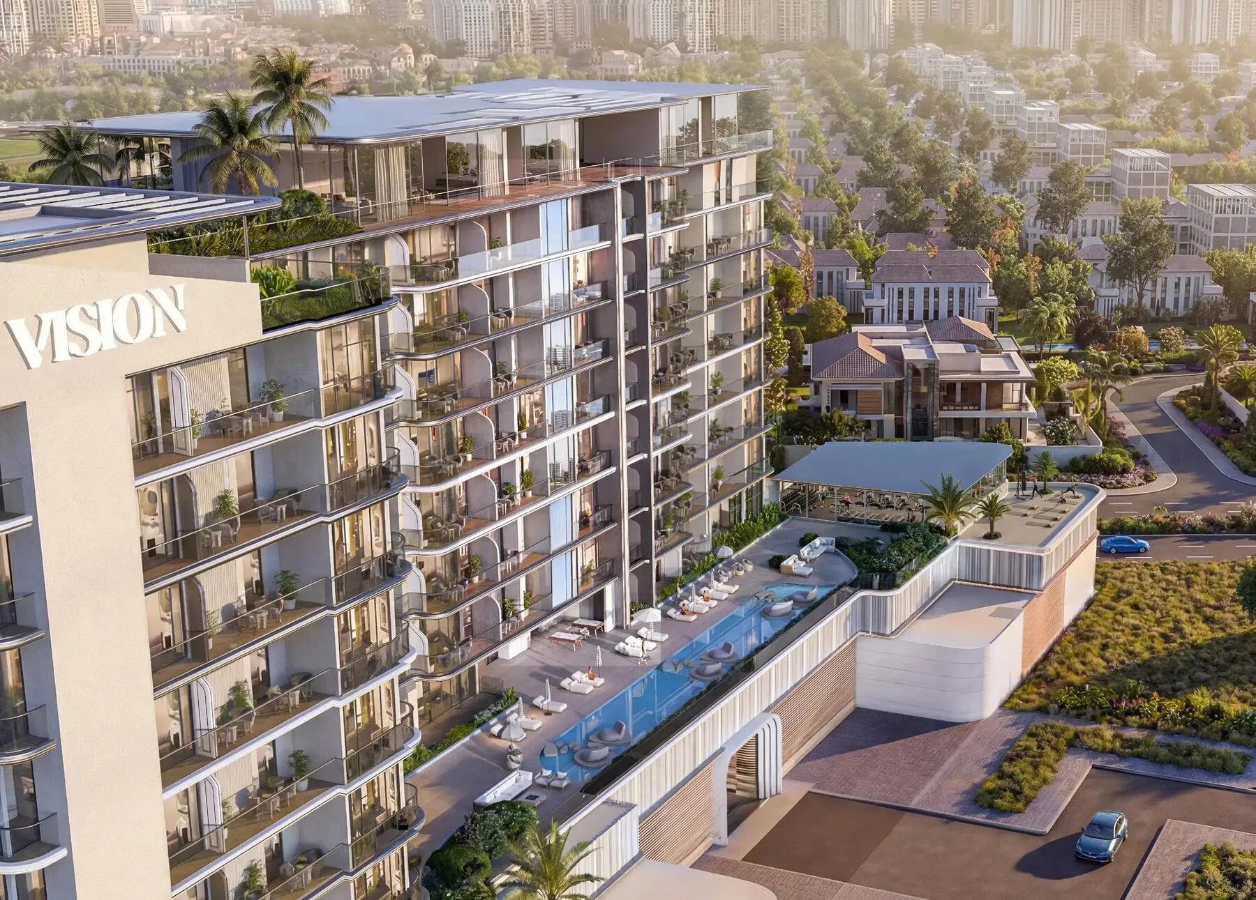 SERA GARDENS van Vision, 1 slaapkamers, 60 m²