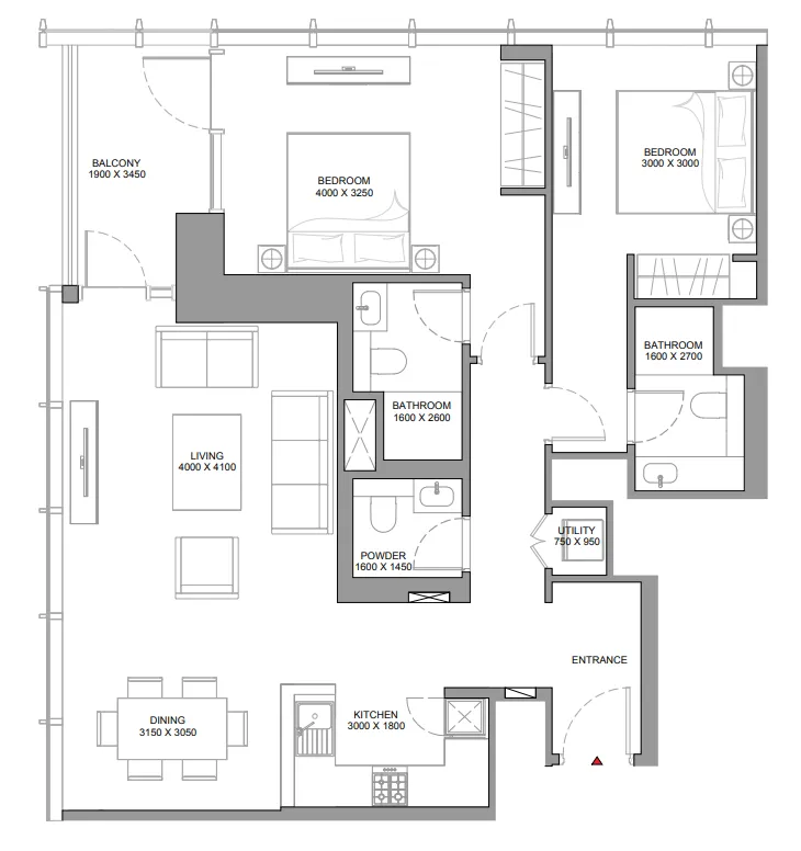 2 yatak odalı daire — Ras Al Khor, Dubai — 14/14