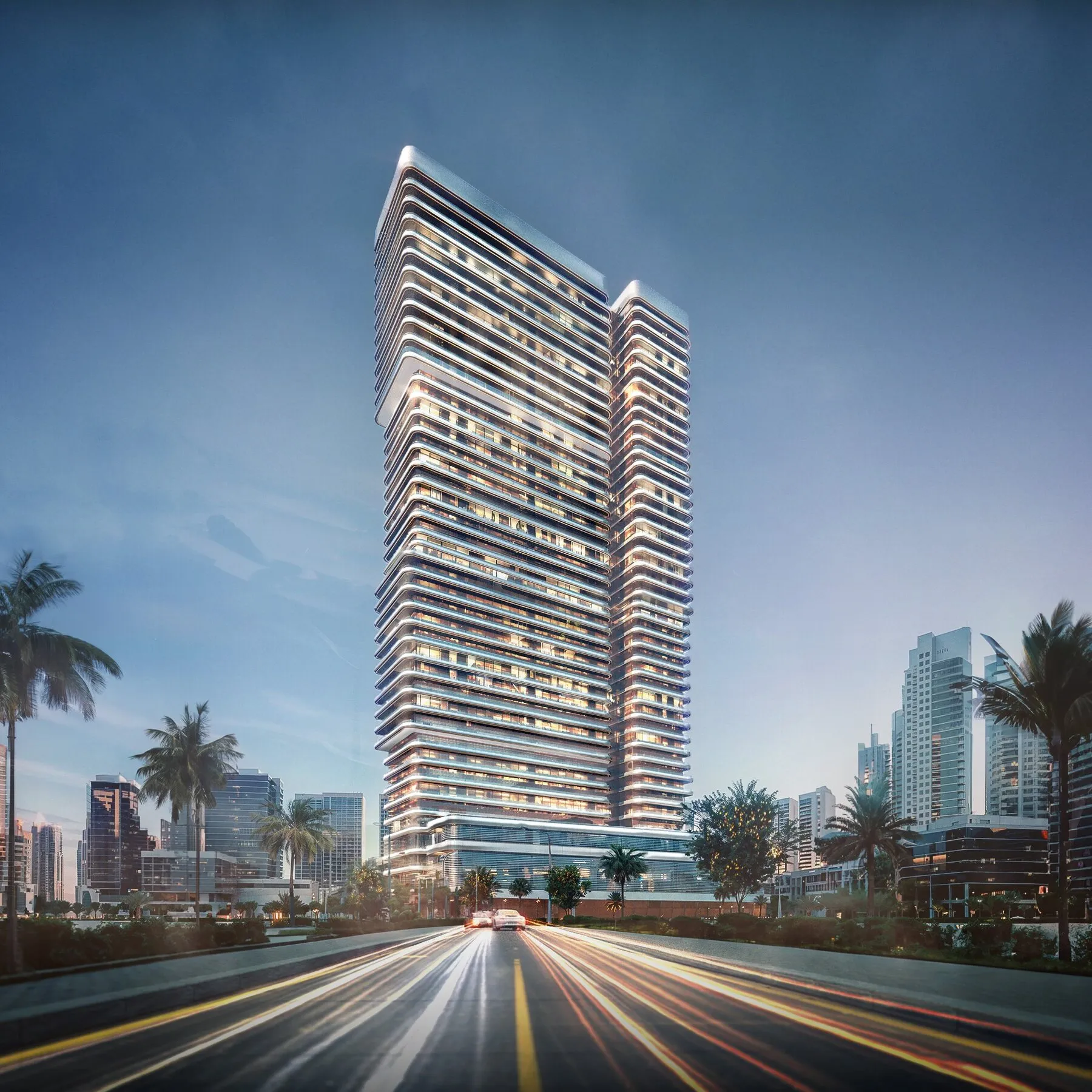 Appartement in het moderne Binghatti Hill Views-complex in het hart van Dubai Sc, studio, 36 m²