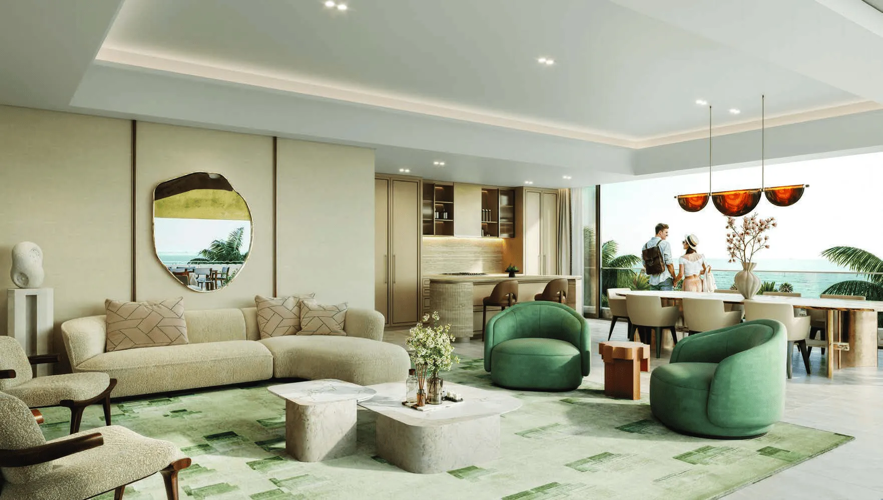 1 yatak odalı daire — Al Marjan Island, Ras el-Hayme — 5/10