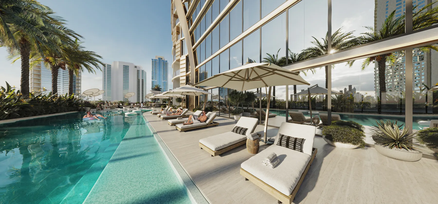 2 yatak odalı daire — Al Sufouh, Dubai — 12/17