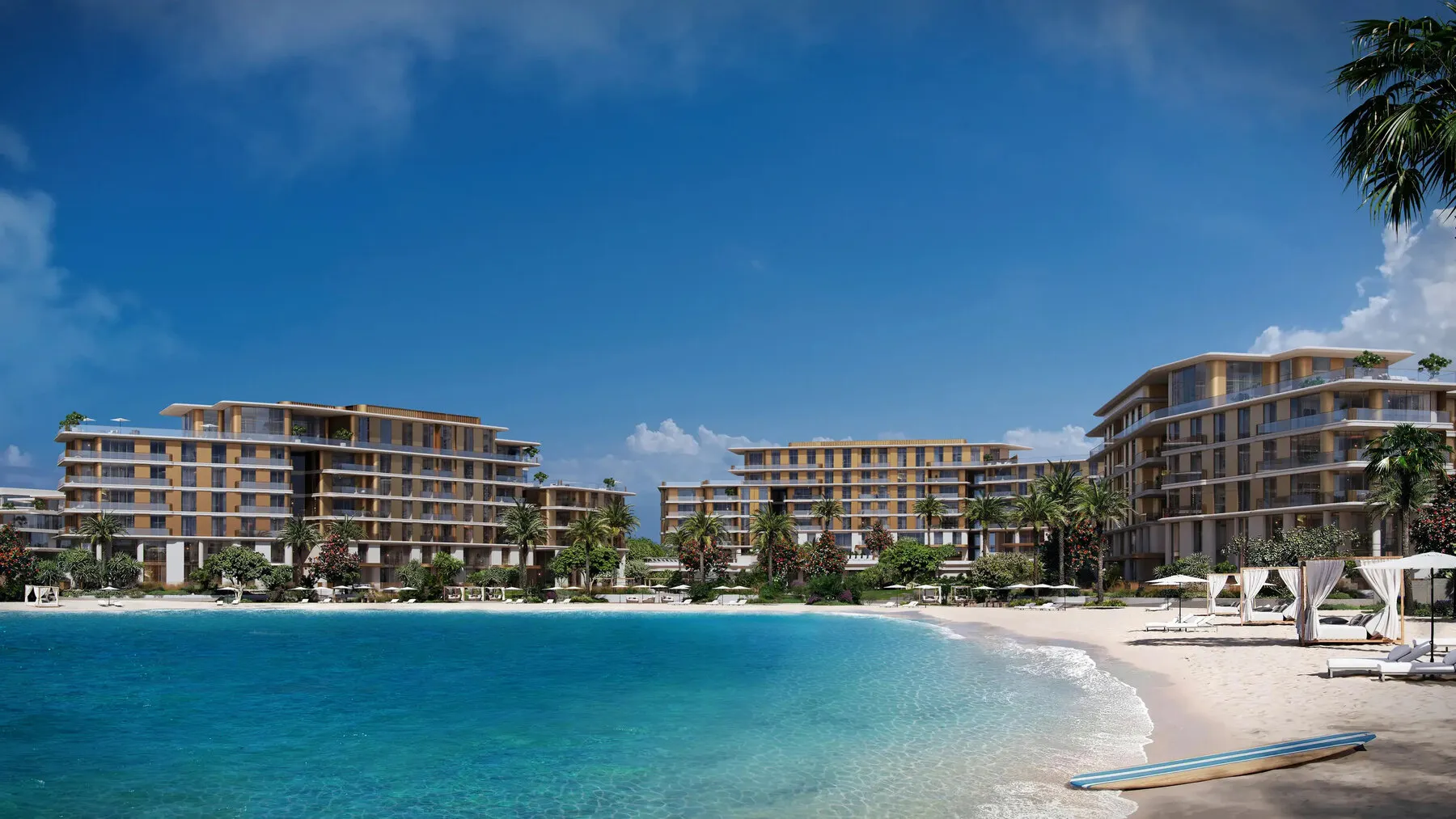 Palm Central Private Residences, 3 slaapkamers, 189 m²