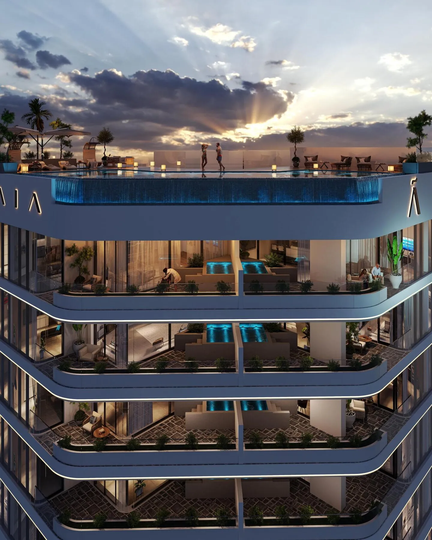 1 yatak odalı daire — Jumeirah Garden City, Dubai — 18/20