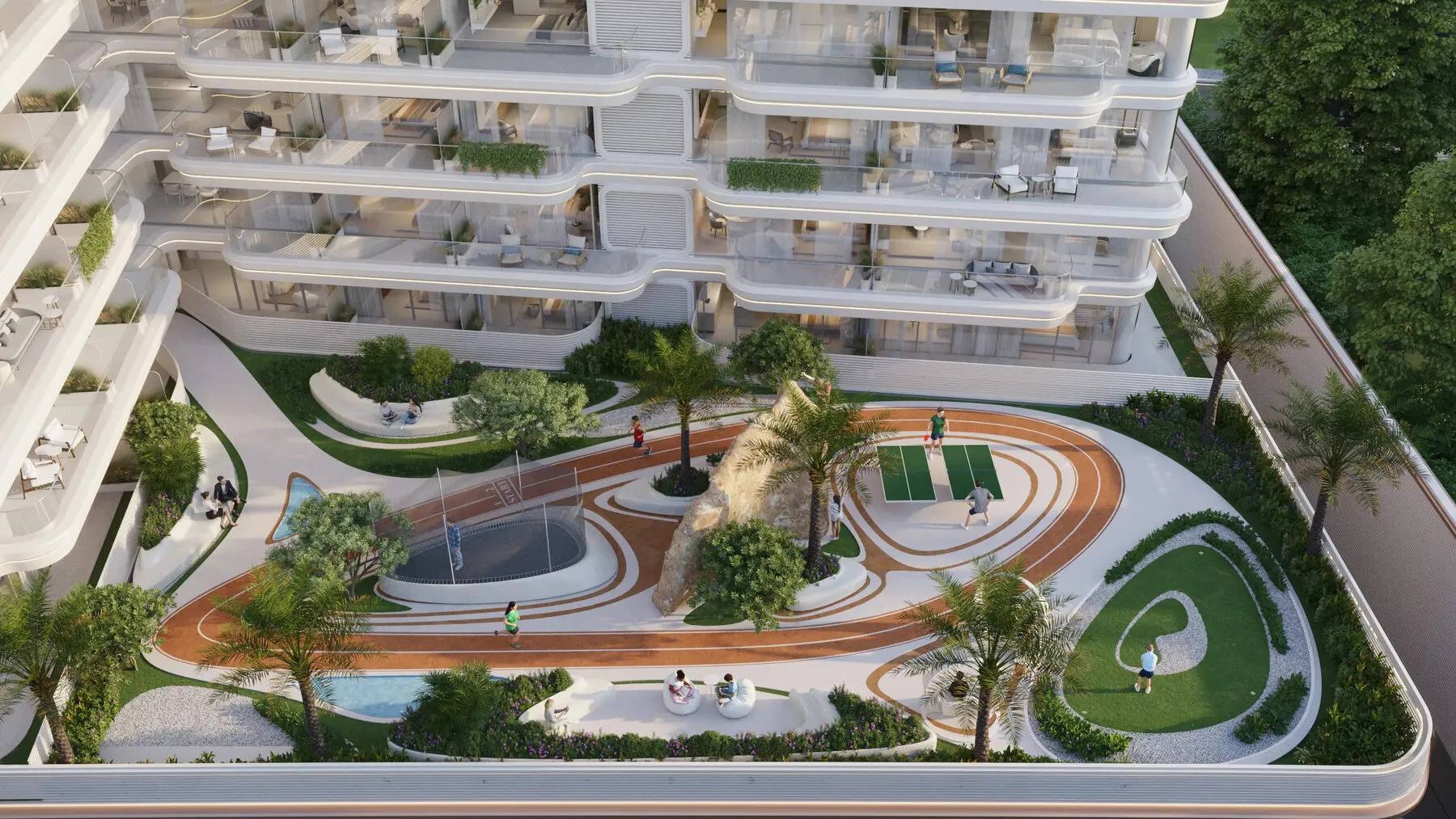 2 yatak odalı daire — Dubai Land — 7/10