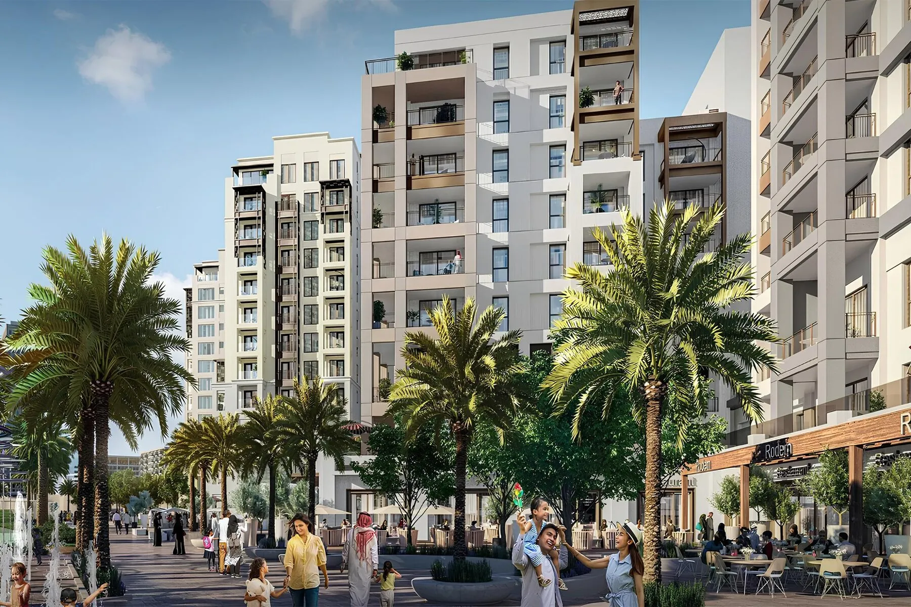 Appartementen in het nieuwe Moor-project in het prestigieuze Dubai Creek Harbor-gebied! In de buurt, 3 slaapkamers, 146 m²