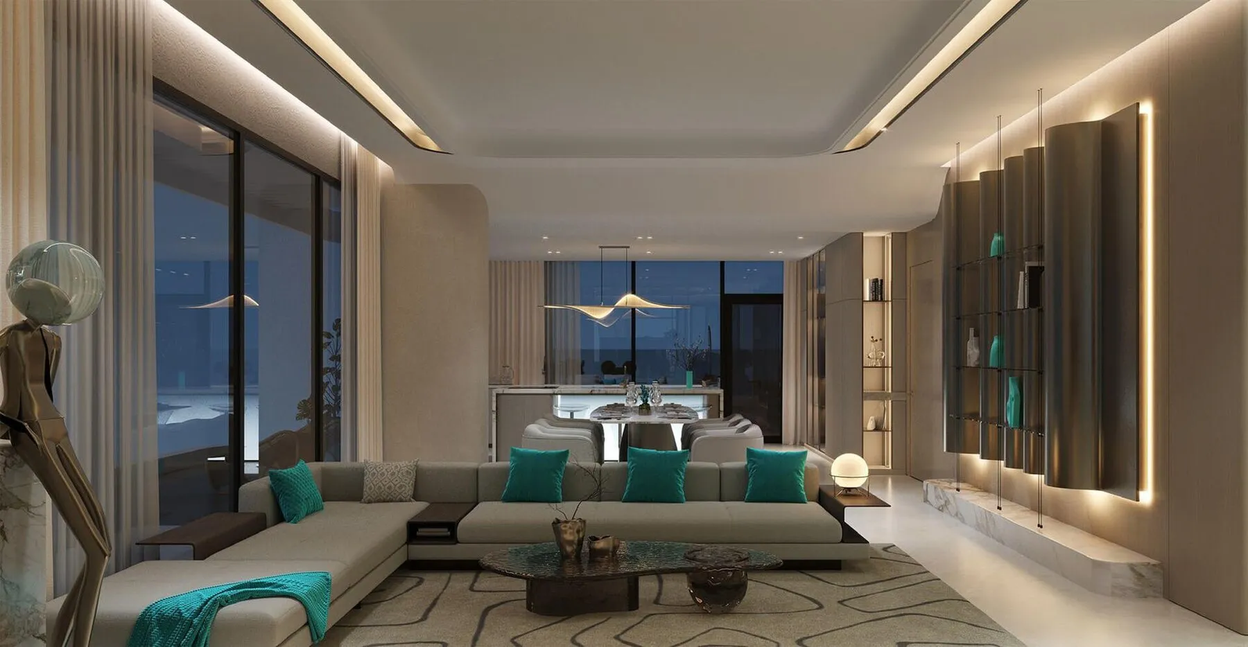 2 yatak odalı daire — Dubai Islands — 9/20