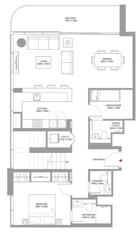 3 yatak odalı daire — Umm Al Quwain — 8/9