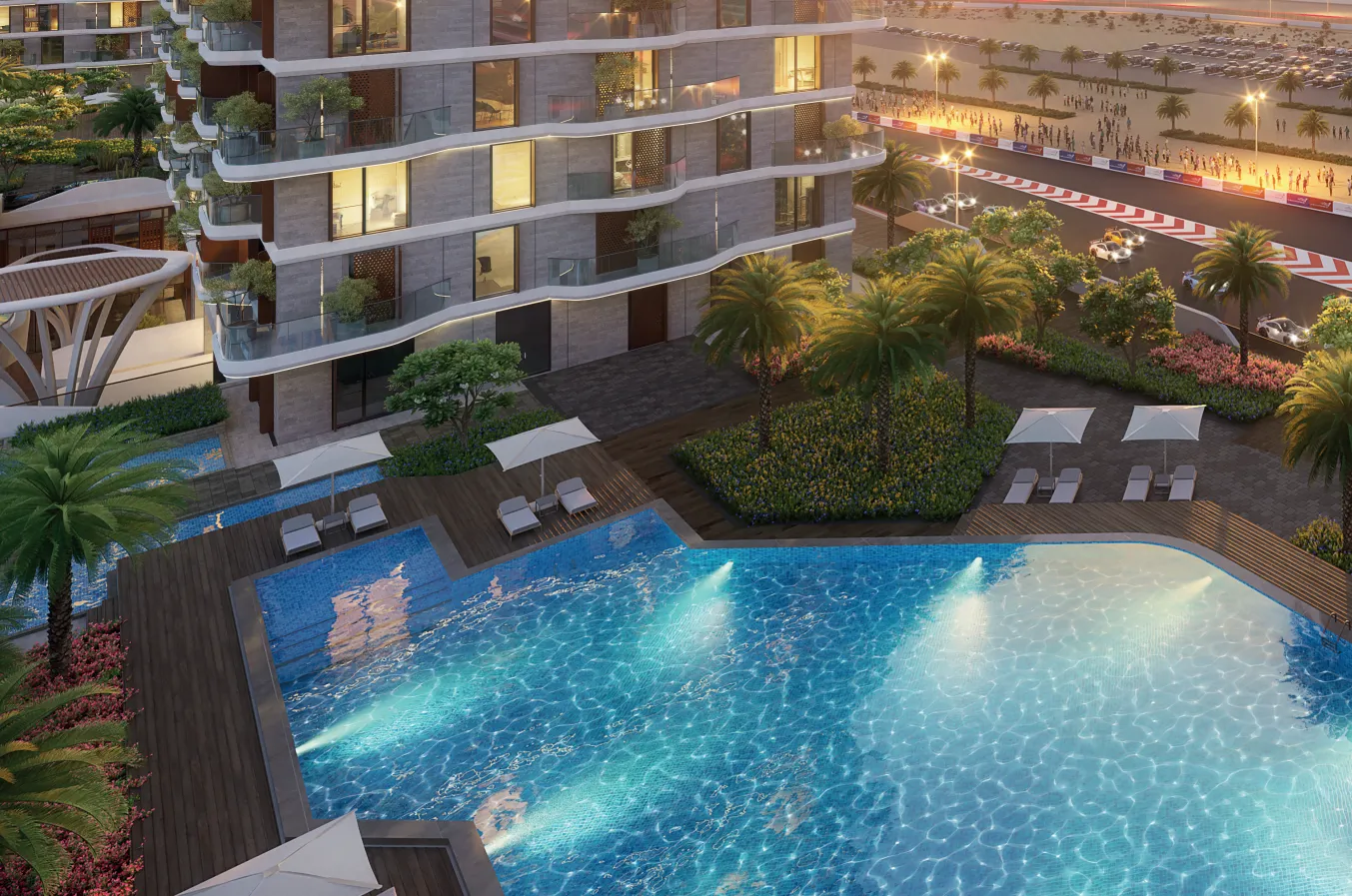 1 yatak odalı daire — Motor City, Dubai — 12/14