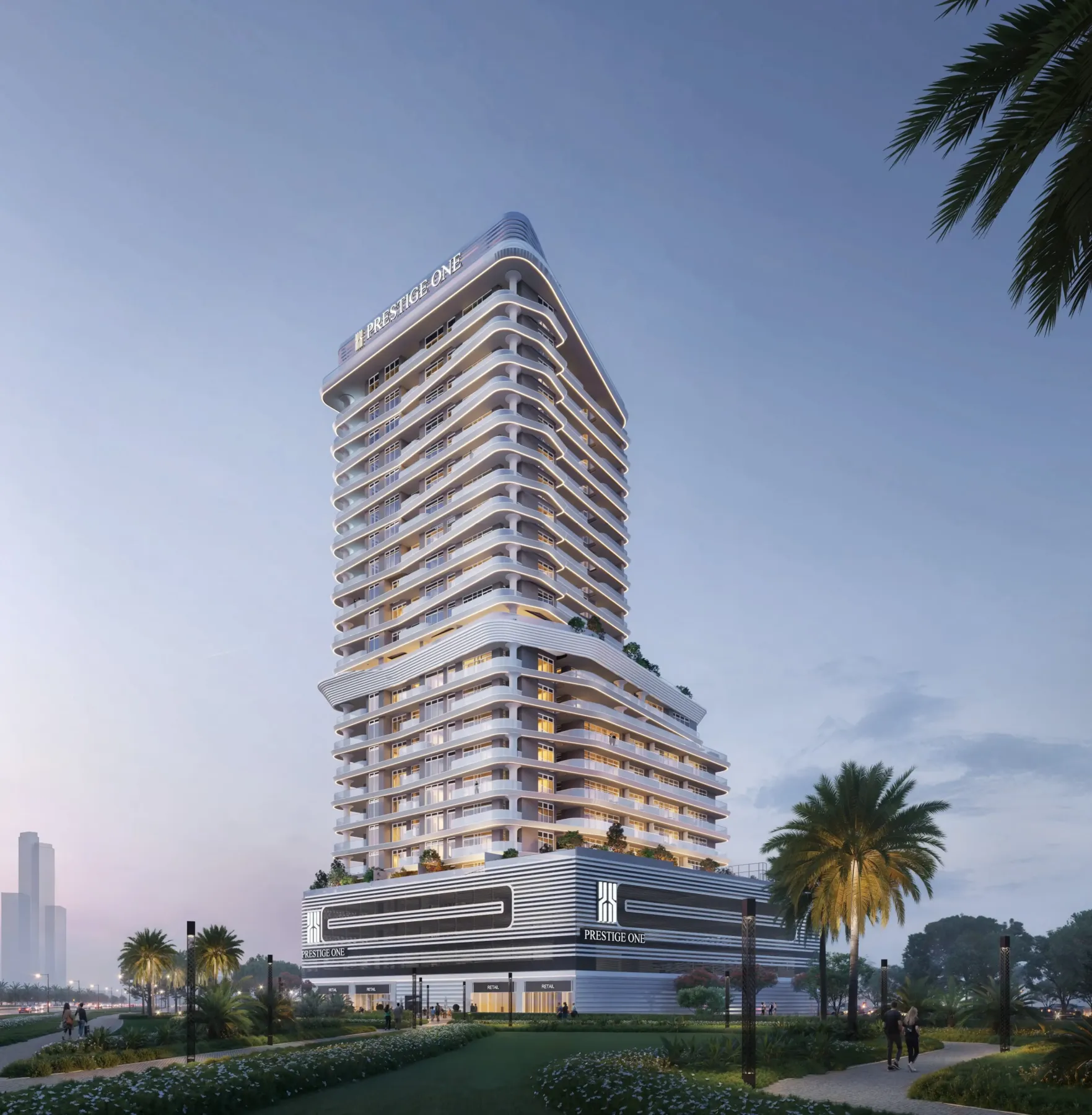 Sanctuary by Prestige One Developments: modern pand in Meydan Horizon, Dubai!, 2 slaapkamers, 98 m²