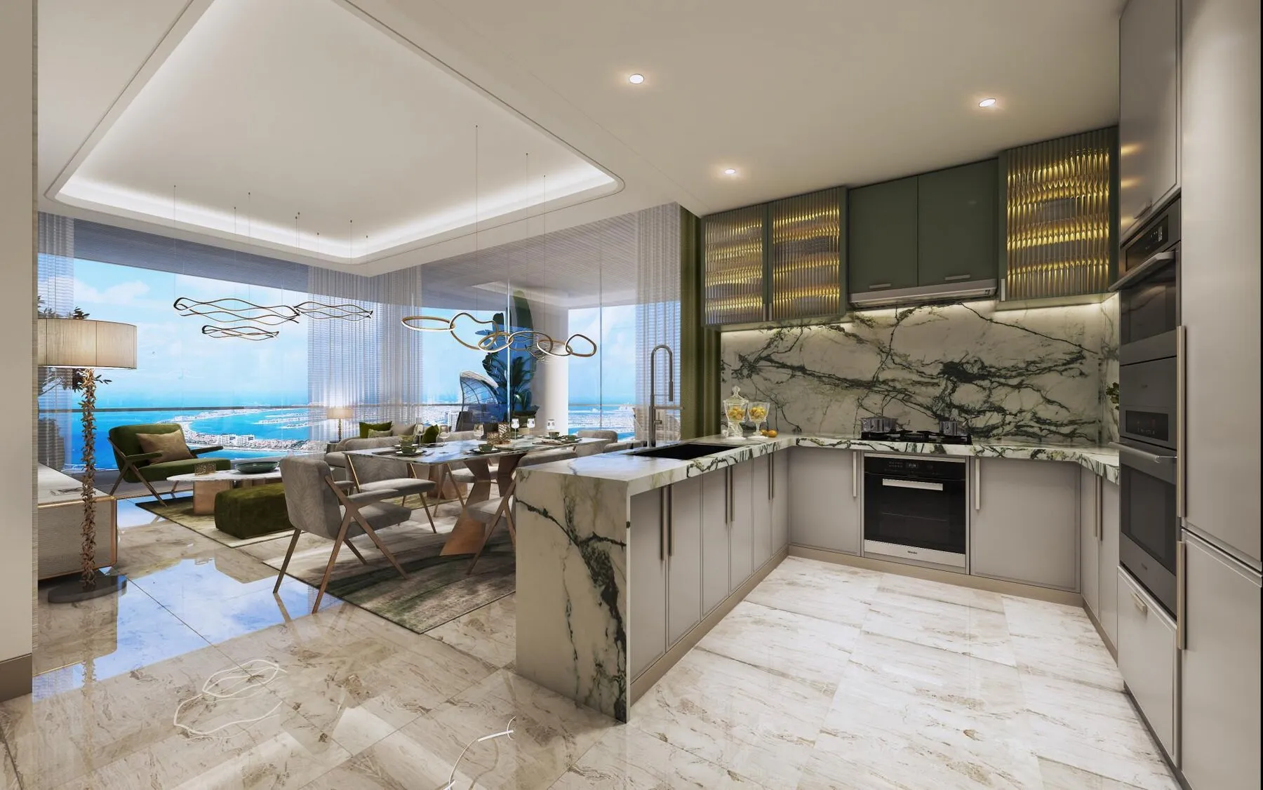 1 yatak odalı daire — Dubai Marina — 18/20
