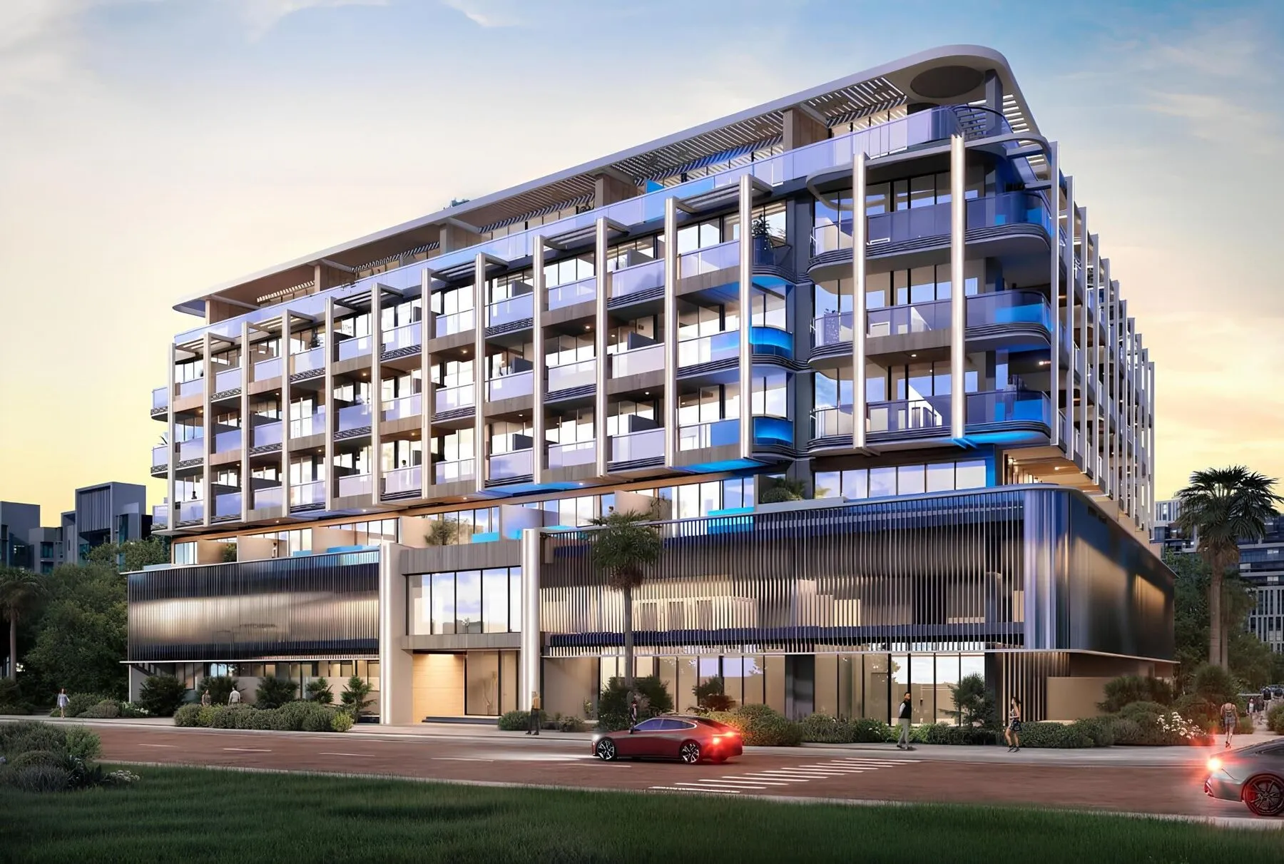 Appartement in een modern wooncomplex 105 woningen in de omgeving van Jumeirah Vil, studio, 36 m²