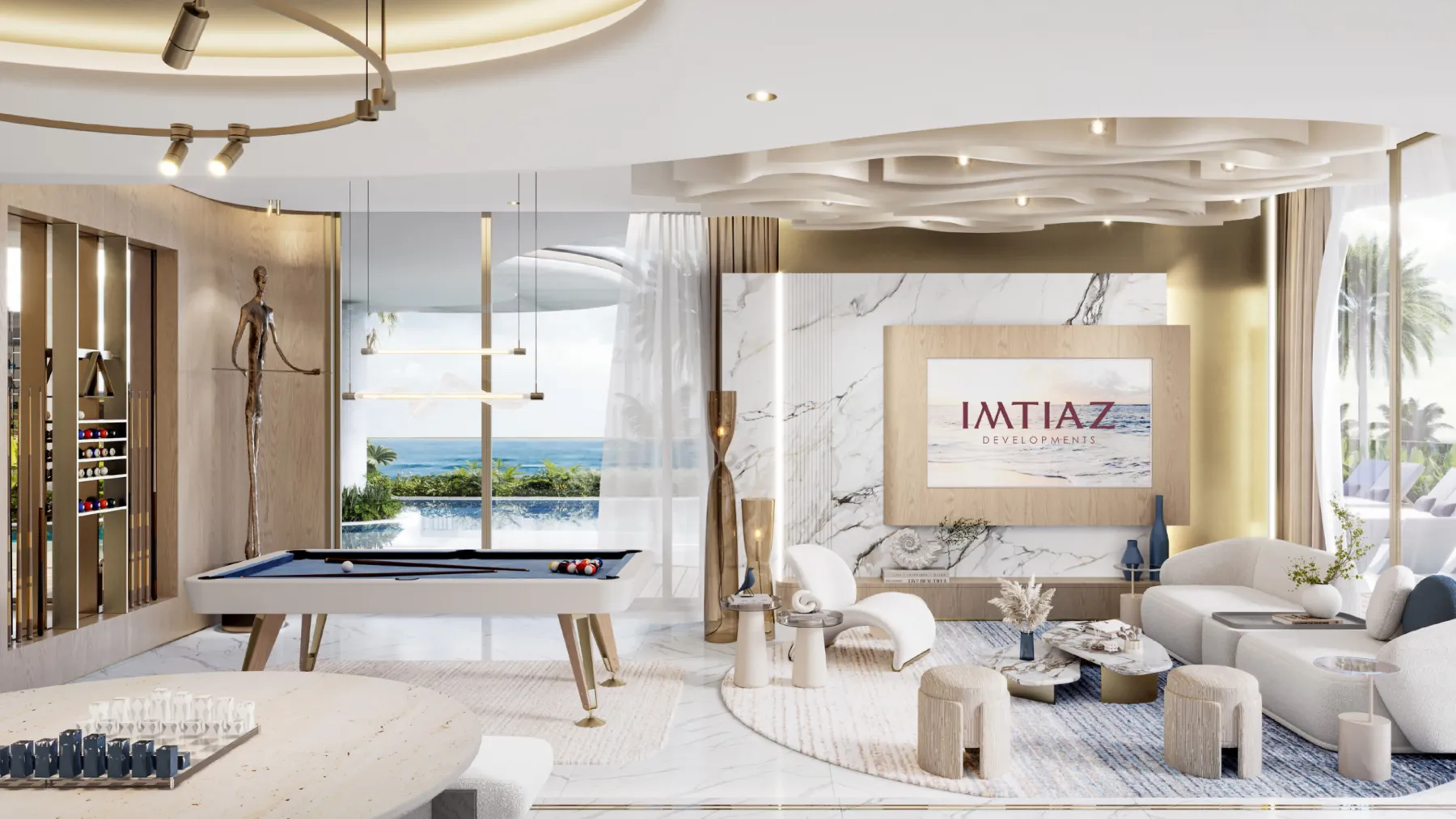1 yatak odalı daire — Dubai Islands — 10/20