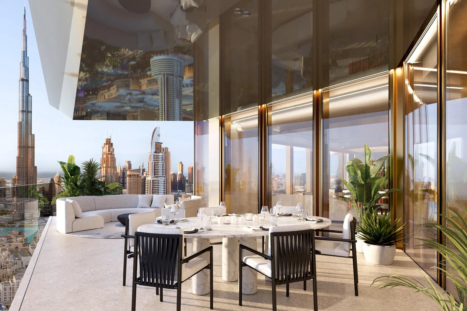 4 yatak odalı çatı katı — Business Bay, Dubai — 7/11