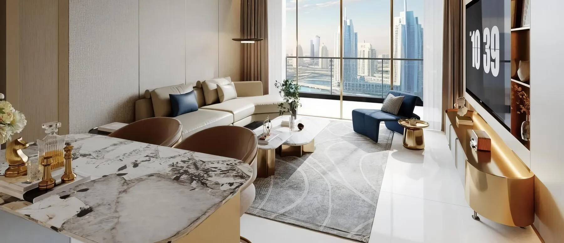 1 yatak odalı daire — Jumeirah Garden City, Dubai — 4/14