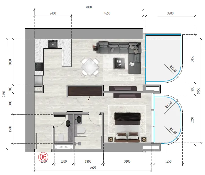 1 yatak odalı daire — Motor City, Dubai — 10/10