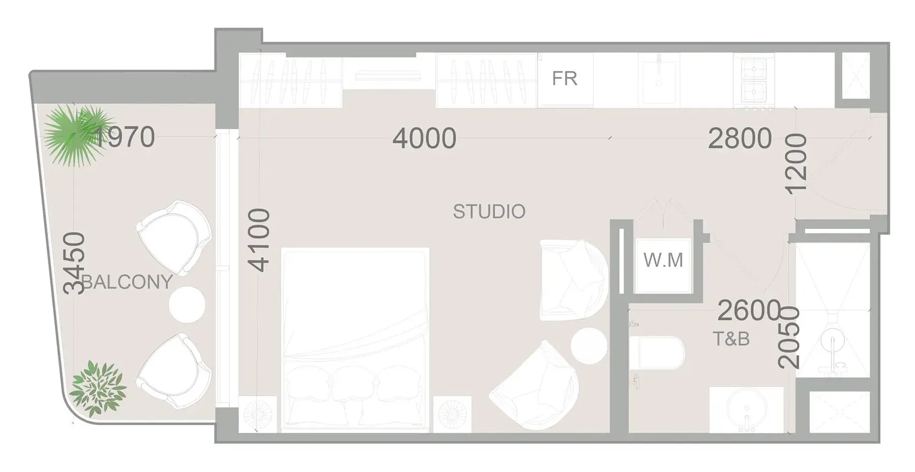 Stüdyo daire — JVT District 4, Dubai — 14/14