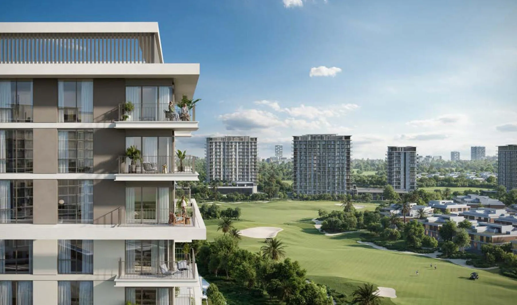 Moderne appartementen in het project Golf Meadow in de wijk Emaar Zuid! Prachtig uitzicht, 3 slaapkamers, 146 m²