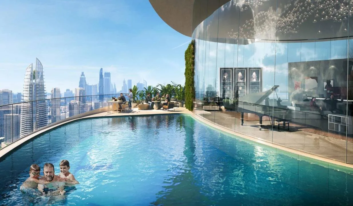 Appartementen in het Canal Crown-complex in het hart van Business Bay! Prachtig uitzicht op het Dubai Canal en de iconische Burj Khalifa! Investeringsaantrekkelijke appartementen (ROI - 5,8% in $)! Voor leven en investering! Uitgeruste keuken!, 2