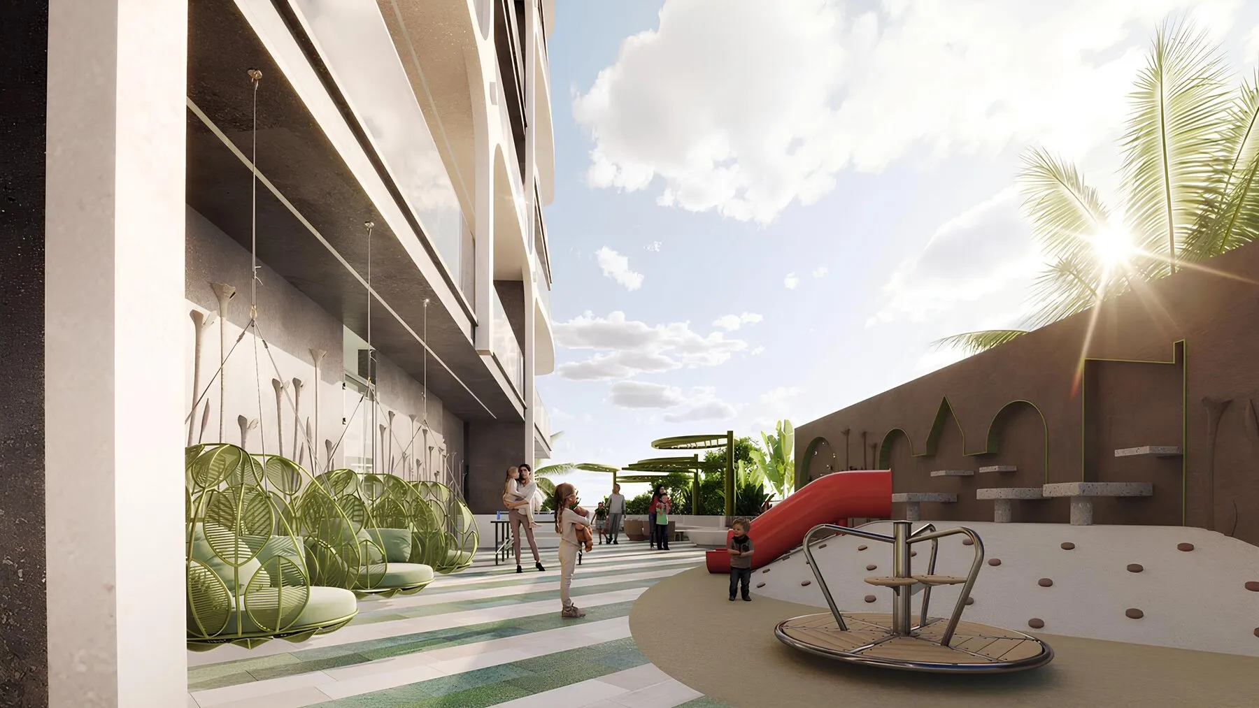1 yatak odalı daire — Jumeirah Garden City, Dubai — 7/12