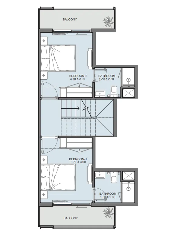 4 yatak odalı sıra ev — Majan, Dubai — 10/11