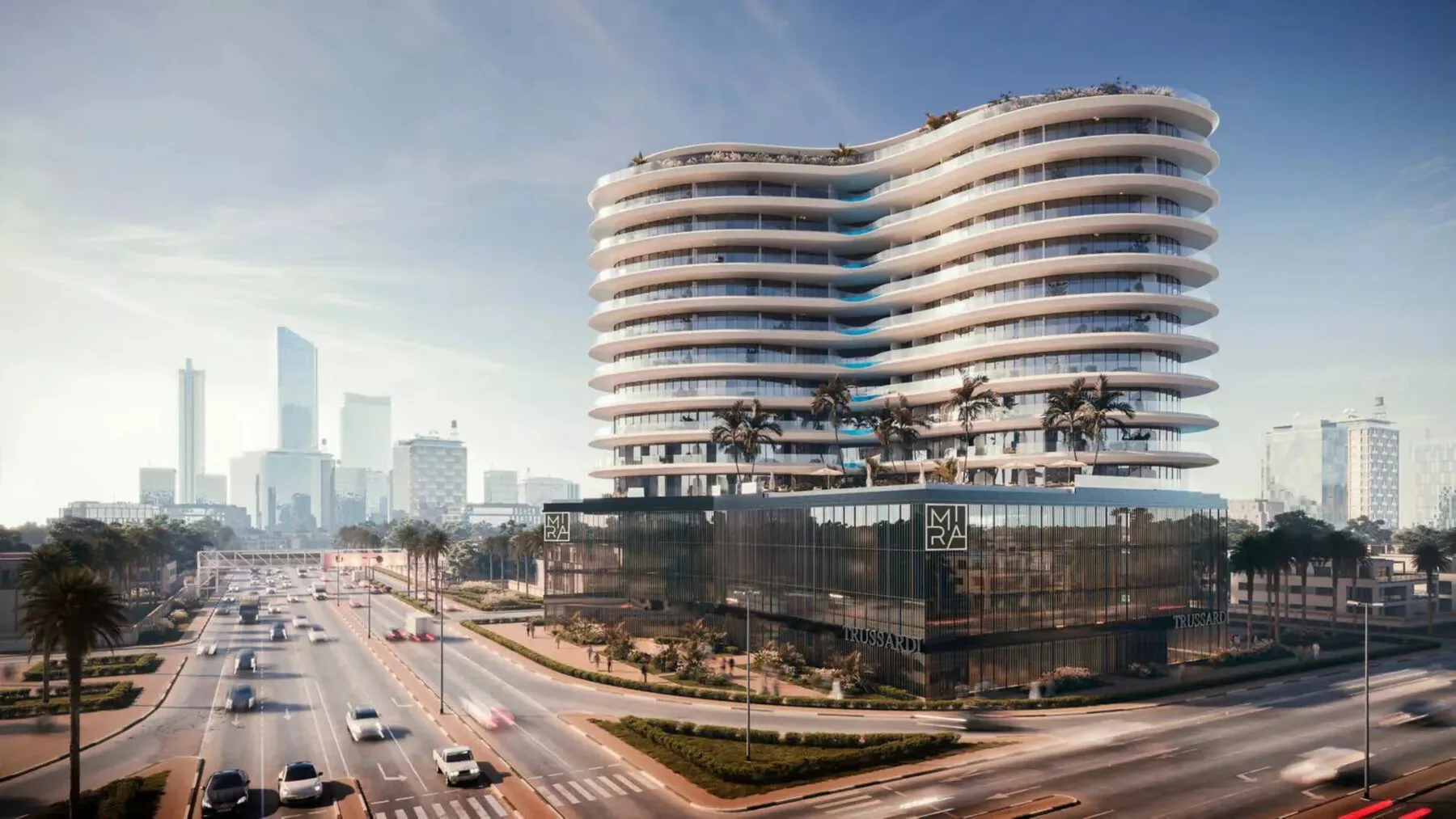 Merkappartement in het nieuwe project Trussardi Residences in een gezinswijk, 2 slaapkamers, 185 m²