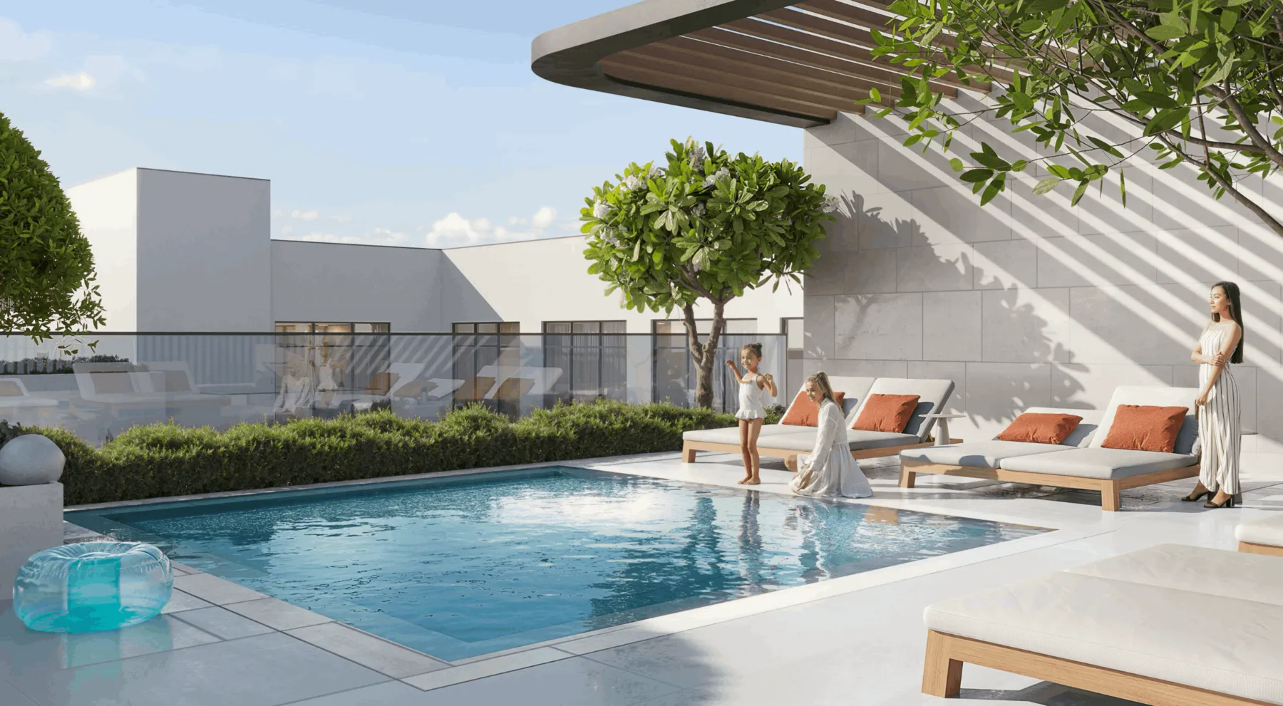 Appartementen in het wooncomplex VERDAN1A 4 in Dubailand! Mooi uitzicht, 1 slaapkamer, 65 m²