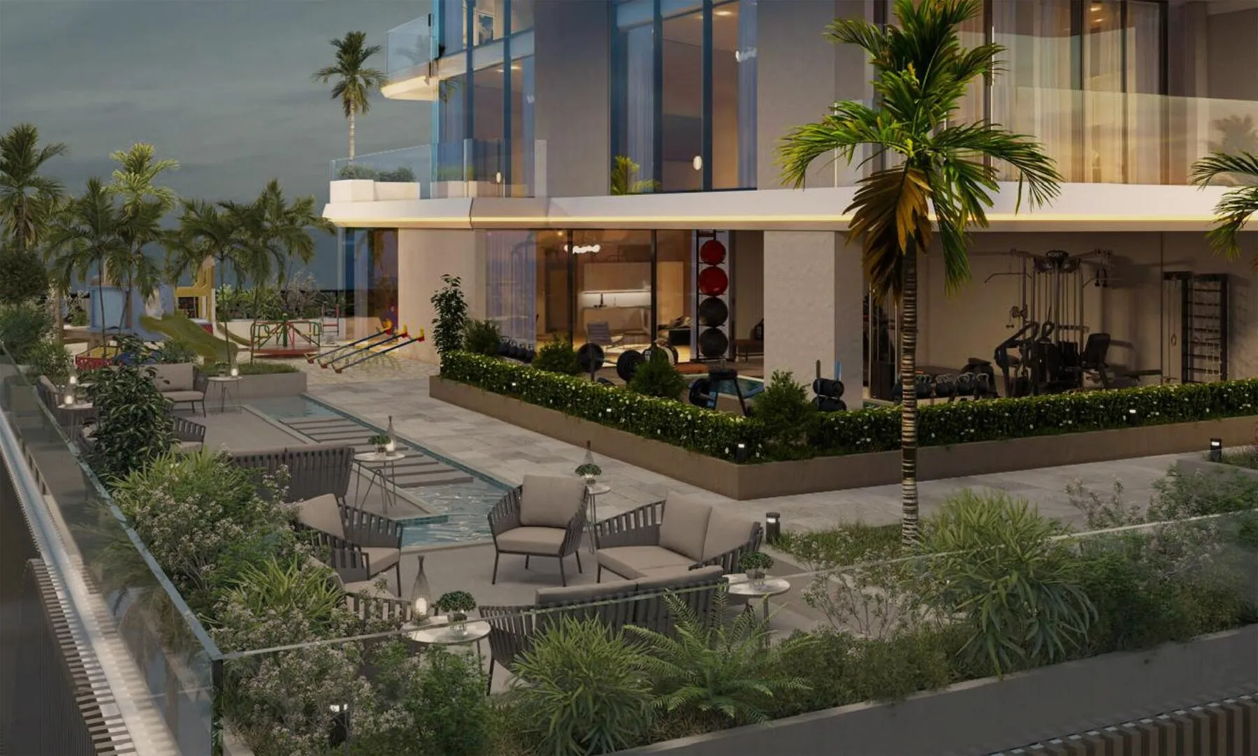 1 yatak odalı daire — Jumeirah Garden City, Dubai — 14/20