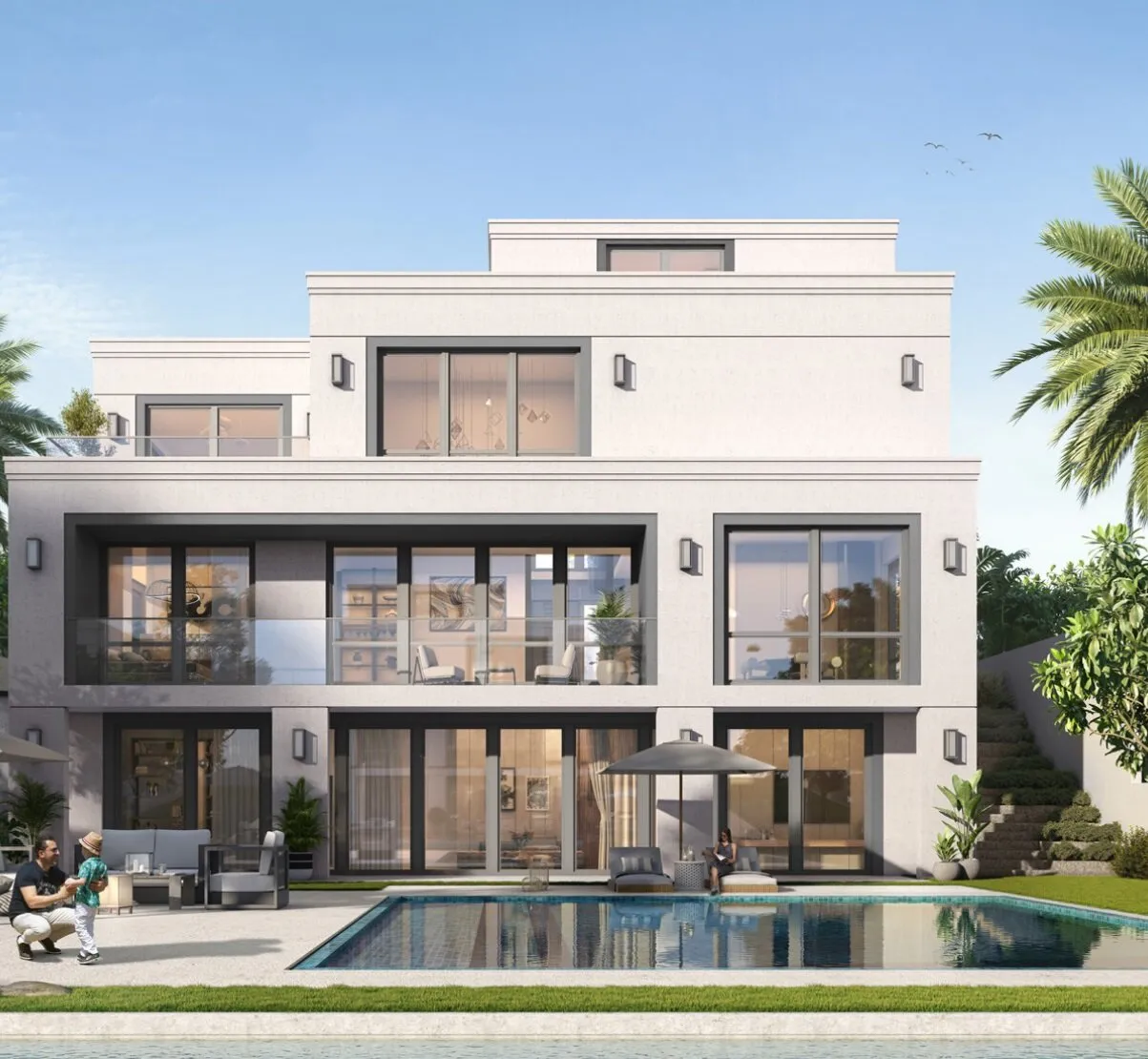 4 yatak odalı villa — Me'aisem 2, Dubai — 7/8