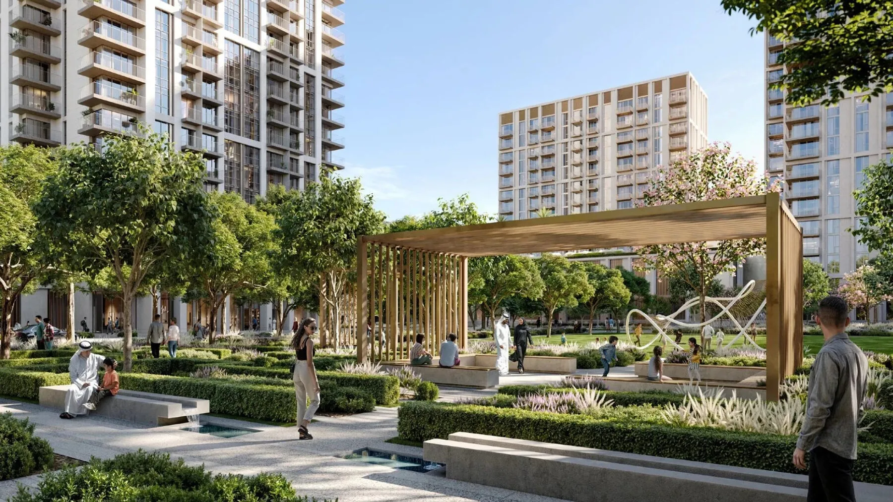 1 yatak odalı daire — Dubai Creek Harbour — 4/9