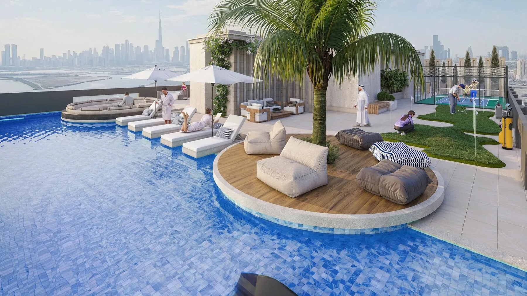 2 yatak odalı daire — Dubai Land — 9/27