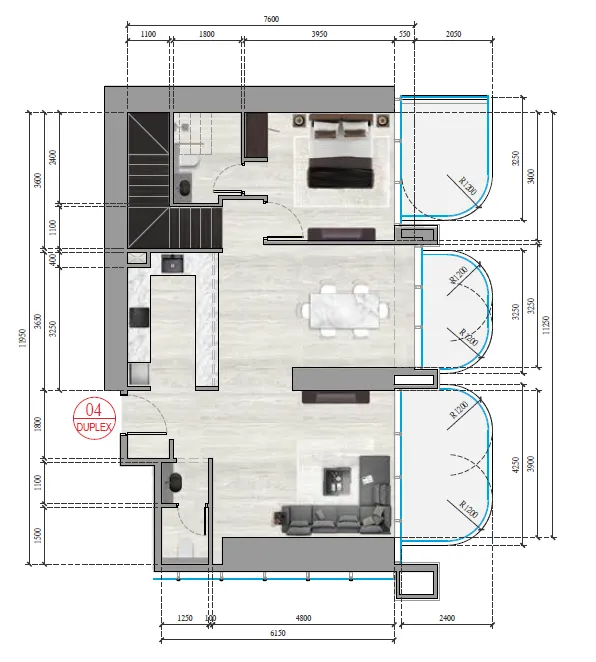 3 yatak odalı daire — Motor City, Dubai — 11/11