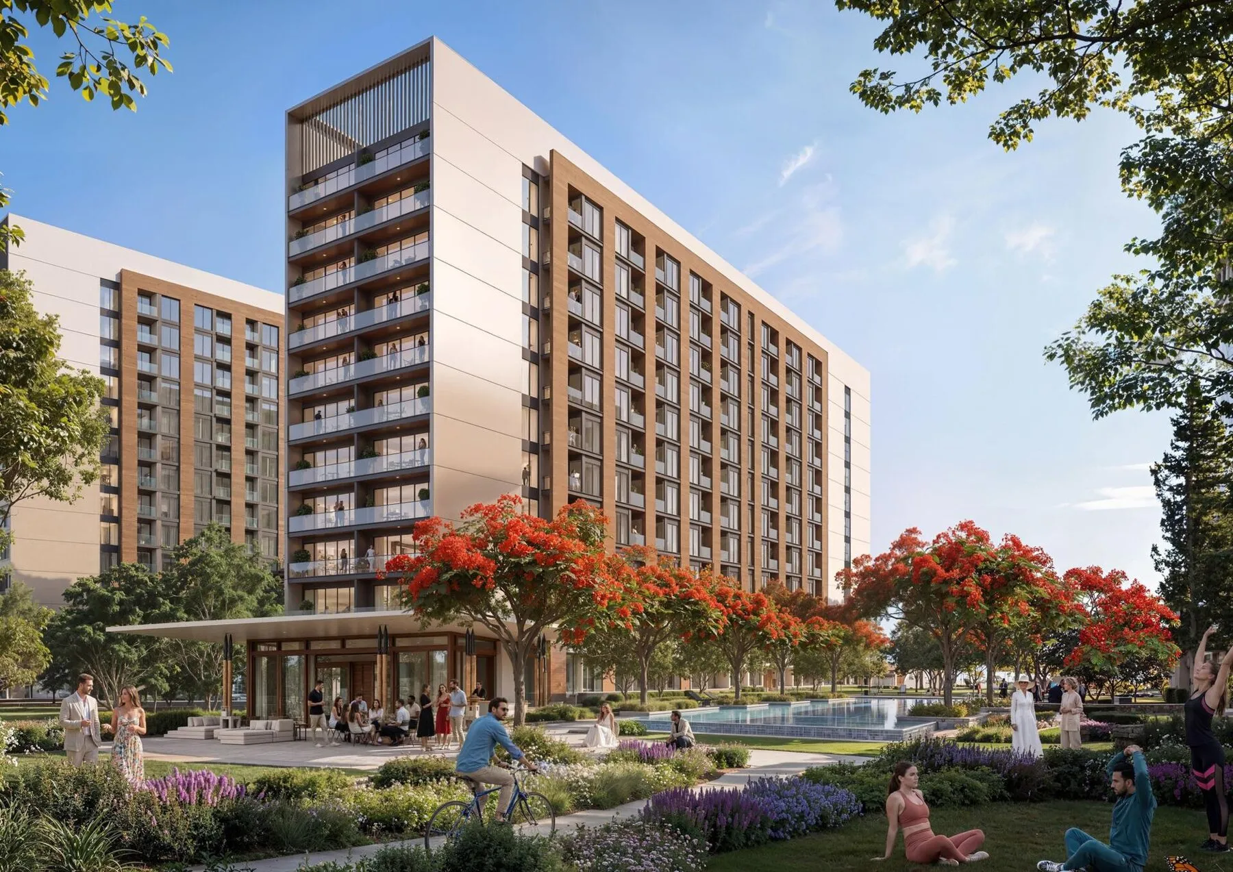 The Woods at Sobha Sanctuary: wonen midden in de natuur en moderne infrastructuur!, 2 slaapkamers, 80 m²