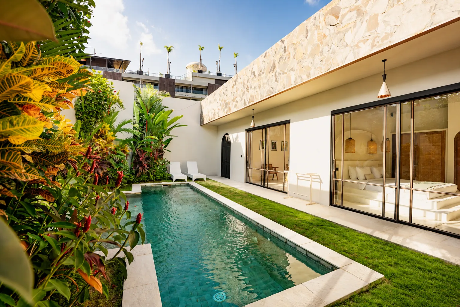 Instapklare villa met tropische tuin in de omgeving van Umalas!, 2 slaapkamers, 140 m²